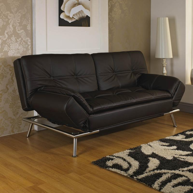 Nebraska Black Click Clack Sofa Bed